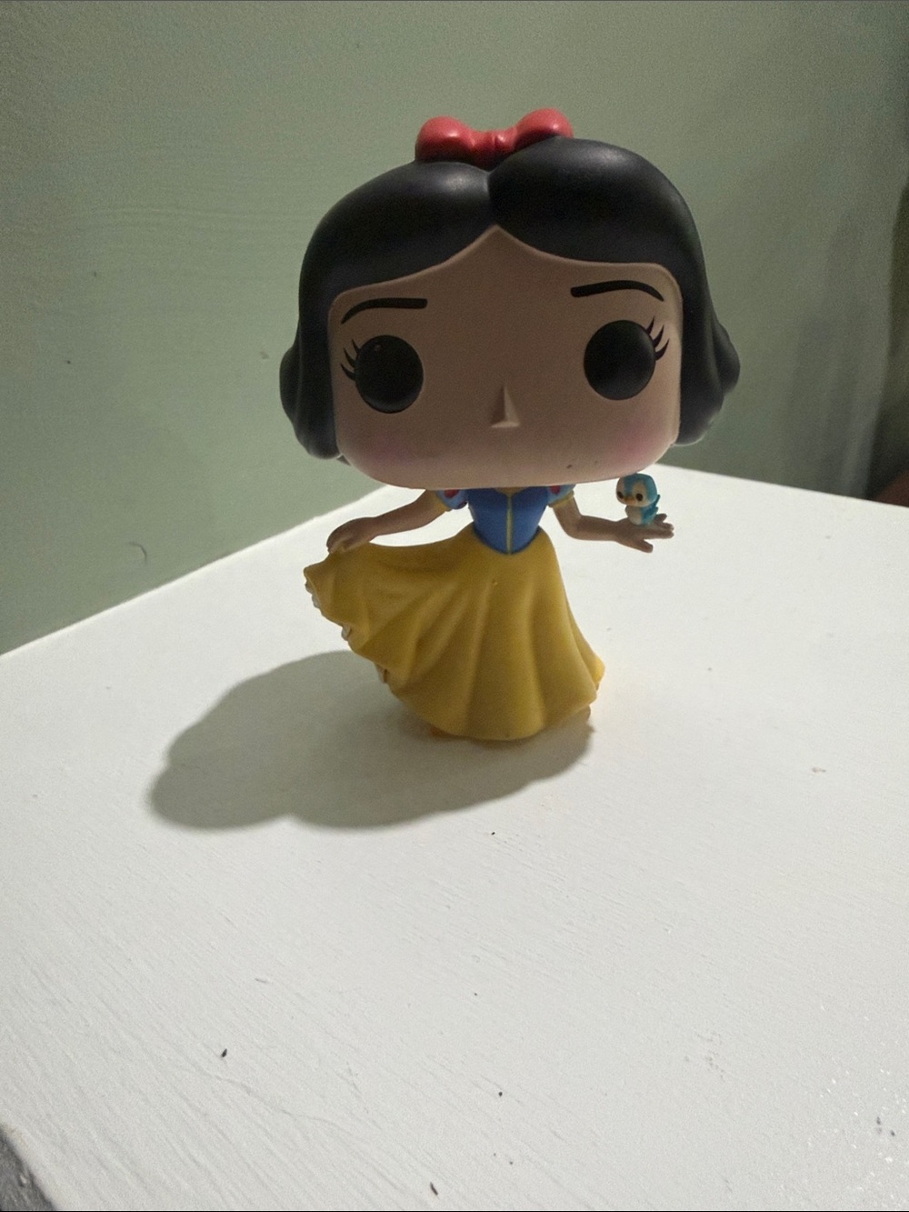 Funko Pop Vinyl Princess Figure in Yellow, Blue, Black and Red
